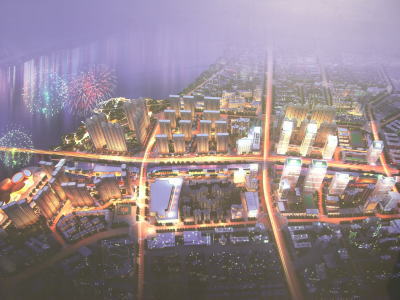 漢街完成パース